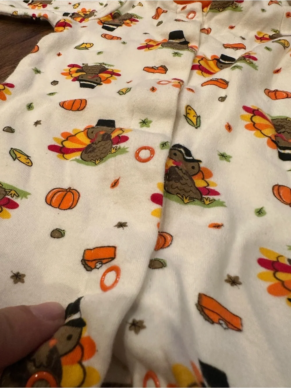 Baby Boy First Thanksgiving Lot Pajamas Outfits 3-6 month Turkey Holiday set